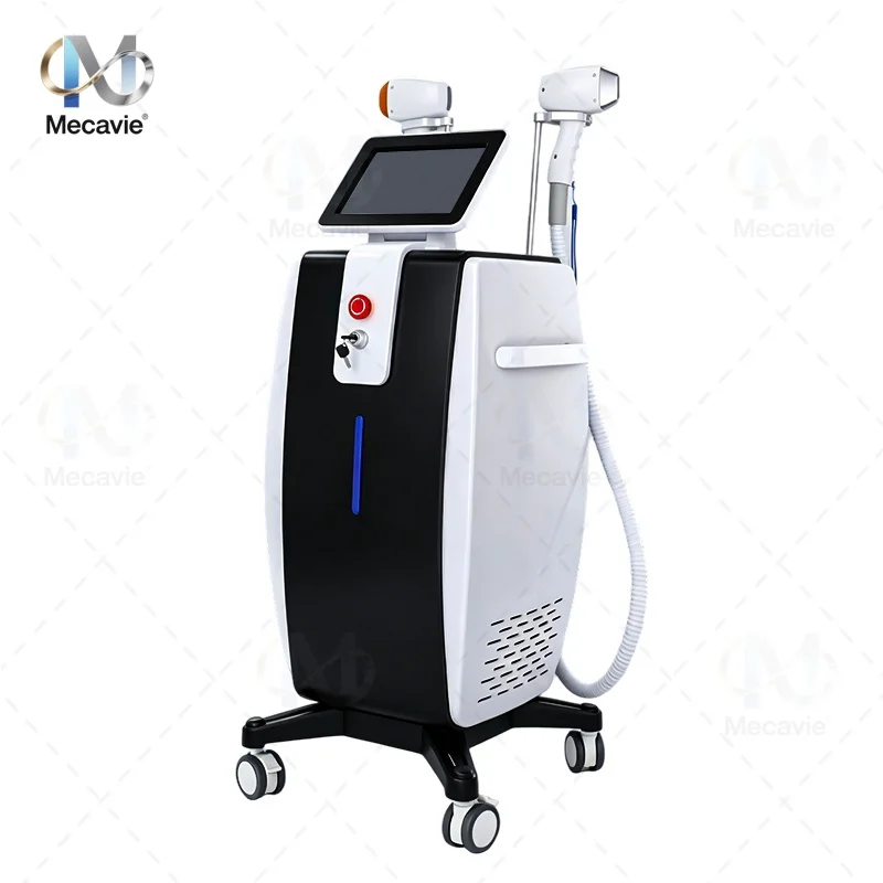 Mecavie FAC Fast Axis Collimation Diode Laser Hair Removal Machine 5 Wavelength 755 808 830 940 1064nm Dual Handle Ice Point Per