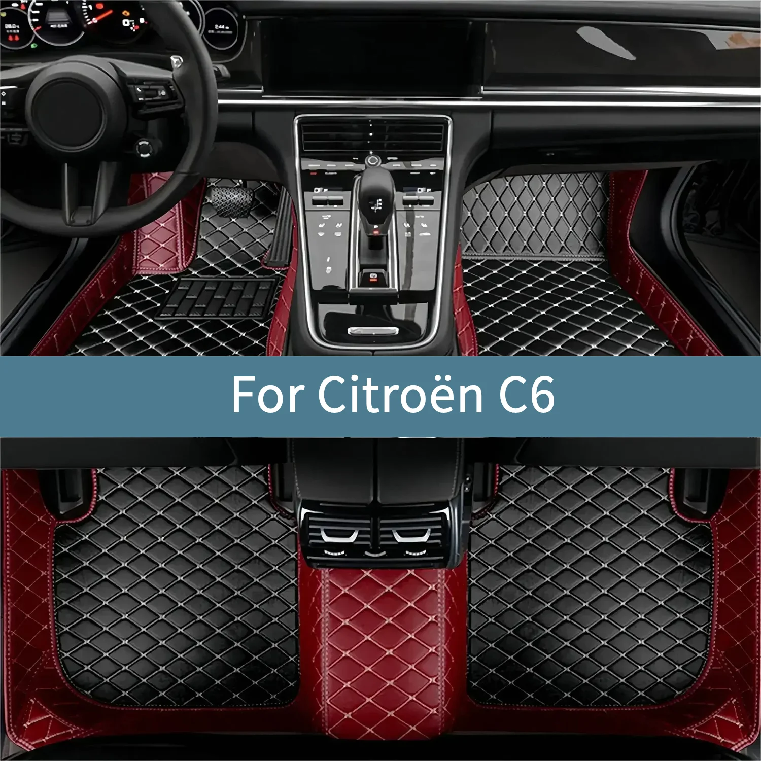 

Full Set Car Floor Mats For Citroën C6 2017 2018 2019 2020 2021 2022 2023 2024 Floor Mats For Cars Interior Accessories