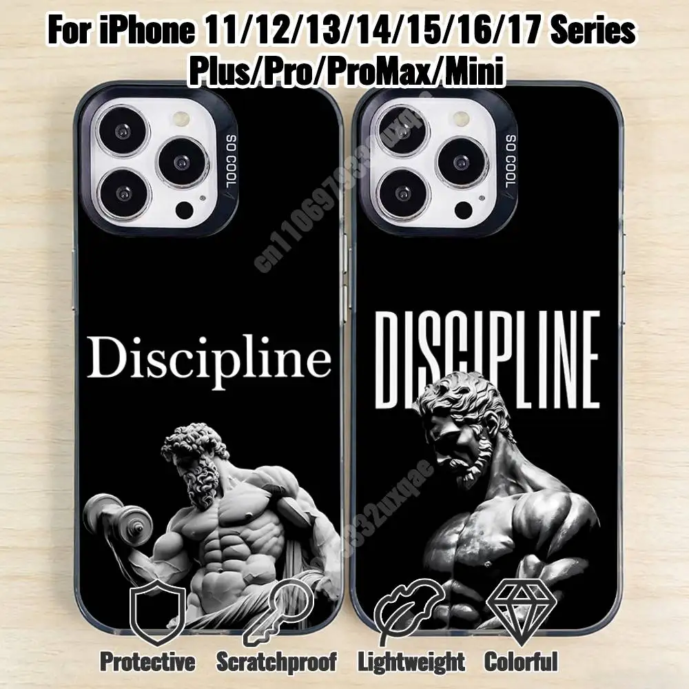 

Fitness Strength Training Phone Case for iPhone 17 16 Max Mini 15 14 13 Pro Plus 12 11 X XS Air Premium Protector