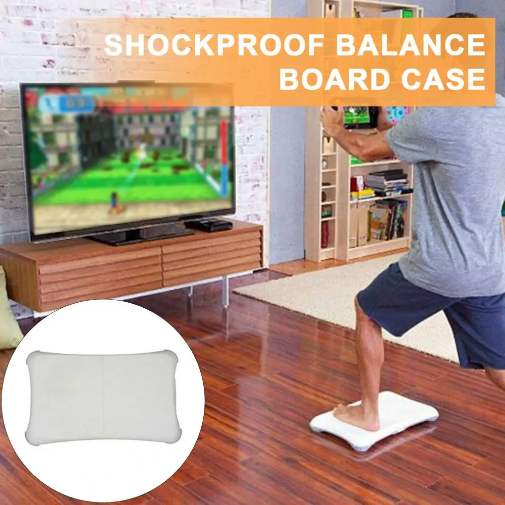 Scratch resistant Balance Board Case Enhanced Silicone Sleeve for Wii Fit Balance Board Dustproof Waterproof for Easy