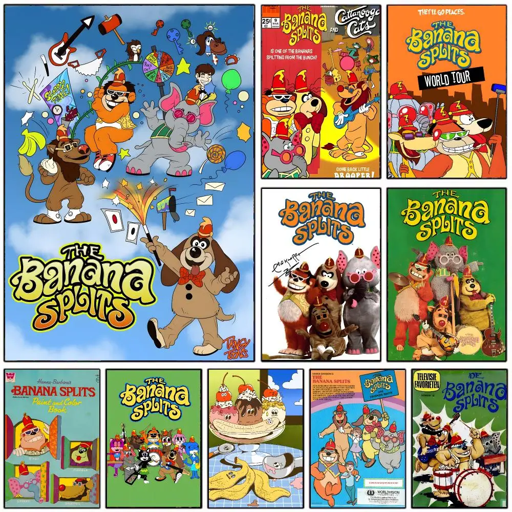 Horror Series T-the Banana Splits Poster Modern Home Decoration Interior Design & Contemporary Wall Art Collection