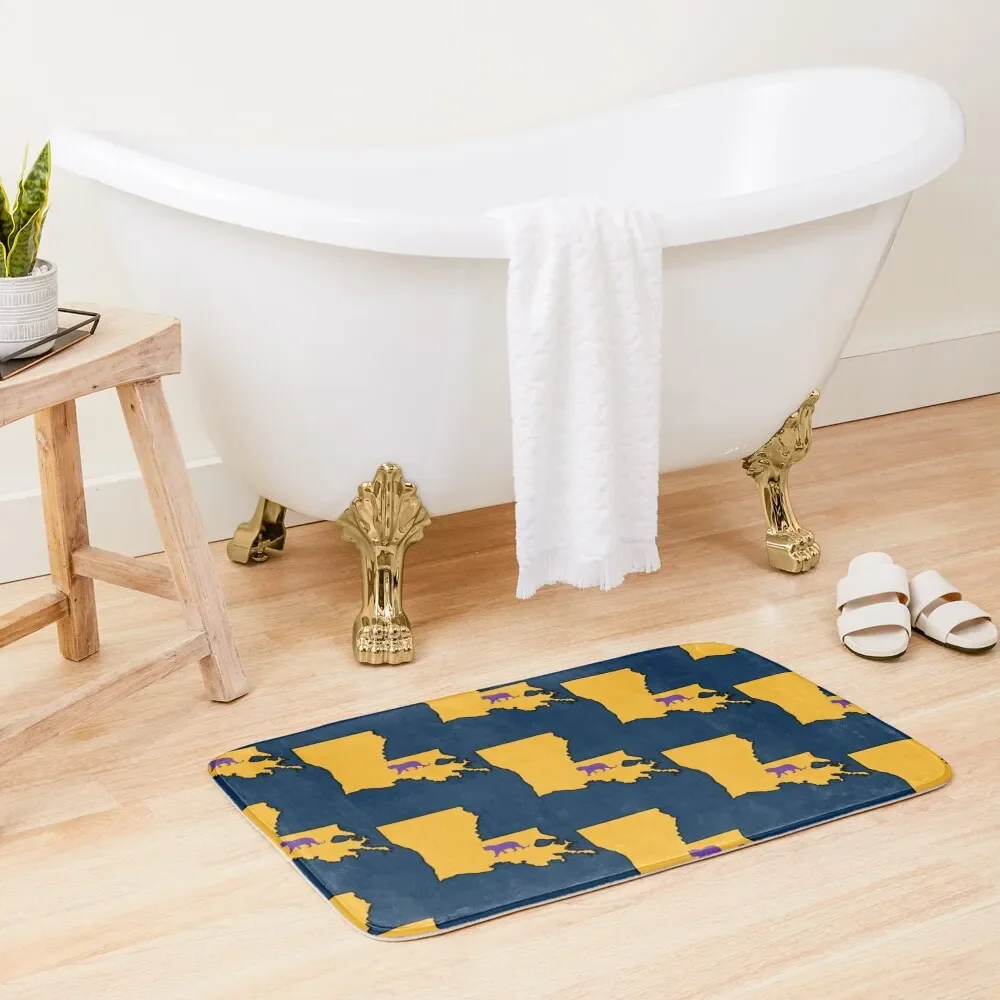

Baton Rouge Louisiana Tiger Bath Mat Home Decor Bathroom And Shower Products Mat
