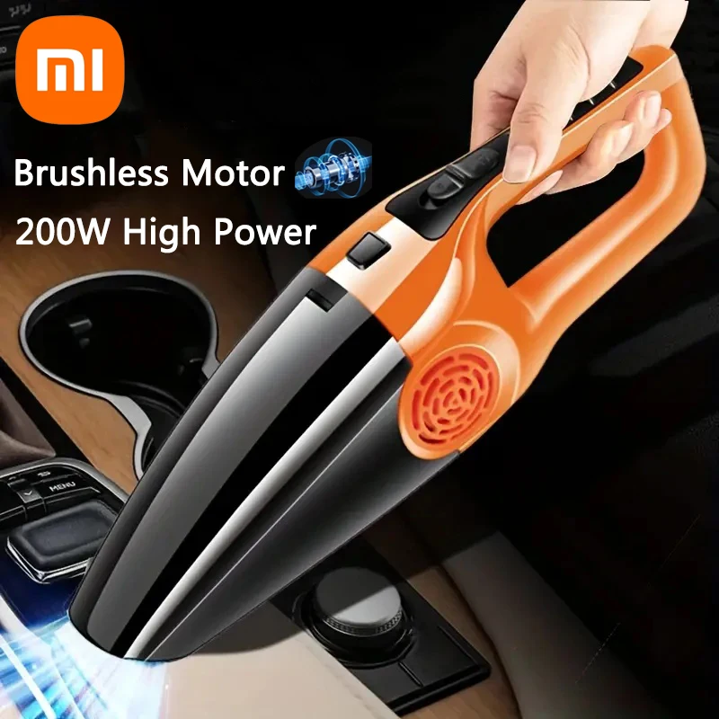 Xiaomi 200W High Power Vacuum Cleaner Powerful Car Vacuum Cleaner Dust Removal Mite Household Vacuum Cleaner Auto Accessories