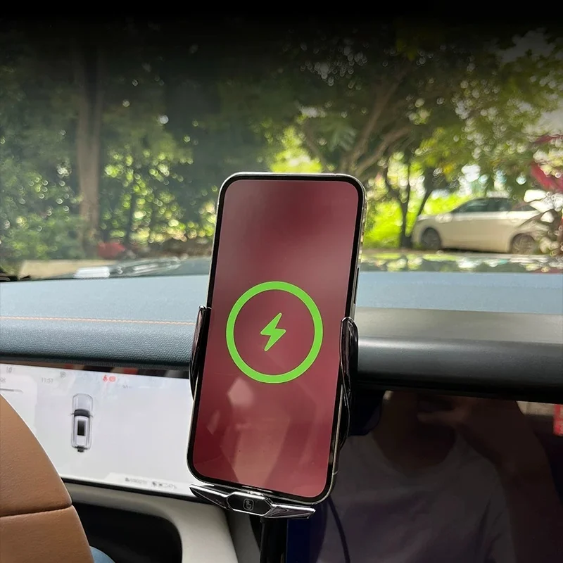 Fit for Deepal G318 2024 Car Central Control Screen Wireless Charging Mobile Phone Holder Car Interior Modification Accessories
