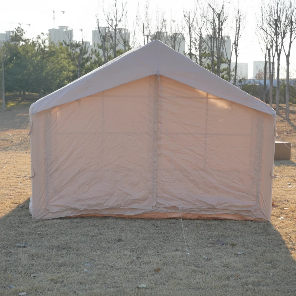 Factory Direct Sale Waterproof Oxford Full Set One Bedroom Four-season Quick Camping Outdoor Inflatable Tent