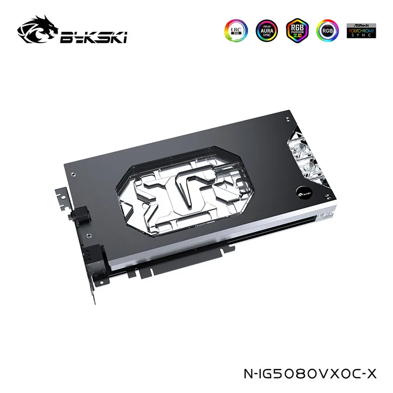 Bykski Water Block For Colorful iGame Geforce RTX5080 Vulcan OC 16GB Graphics Card Cooler With Backplate ,5V,N-IG5080VXOC-X