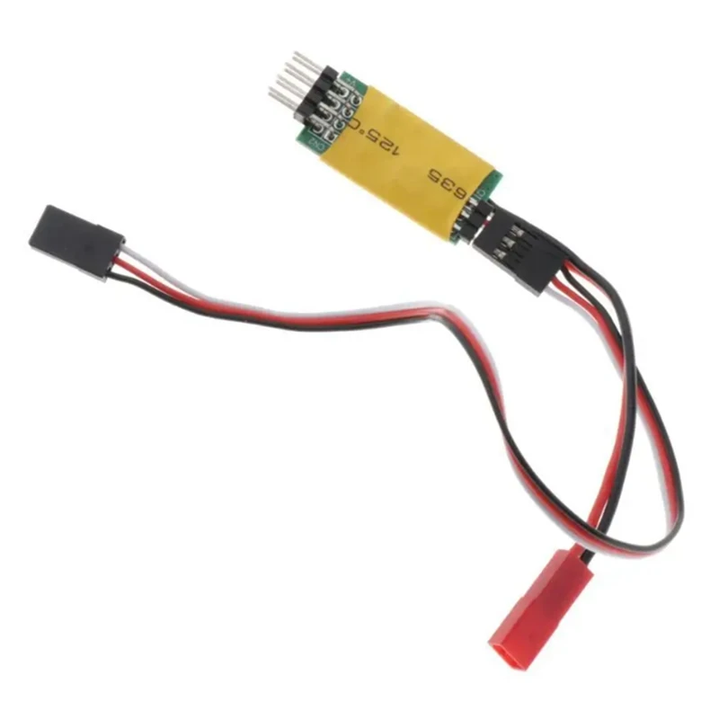 3Channel Video Switcher Module 4 Led Lights PC+Metal For Multicopter Drones 5.8G FPV Transmitter Camera