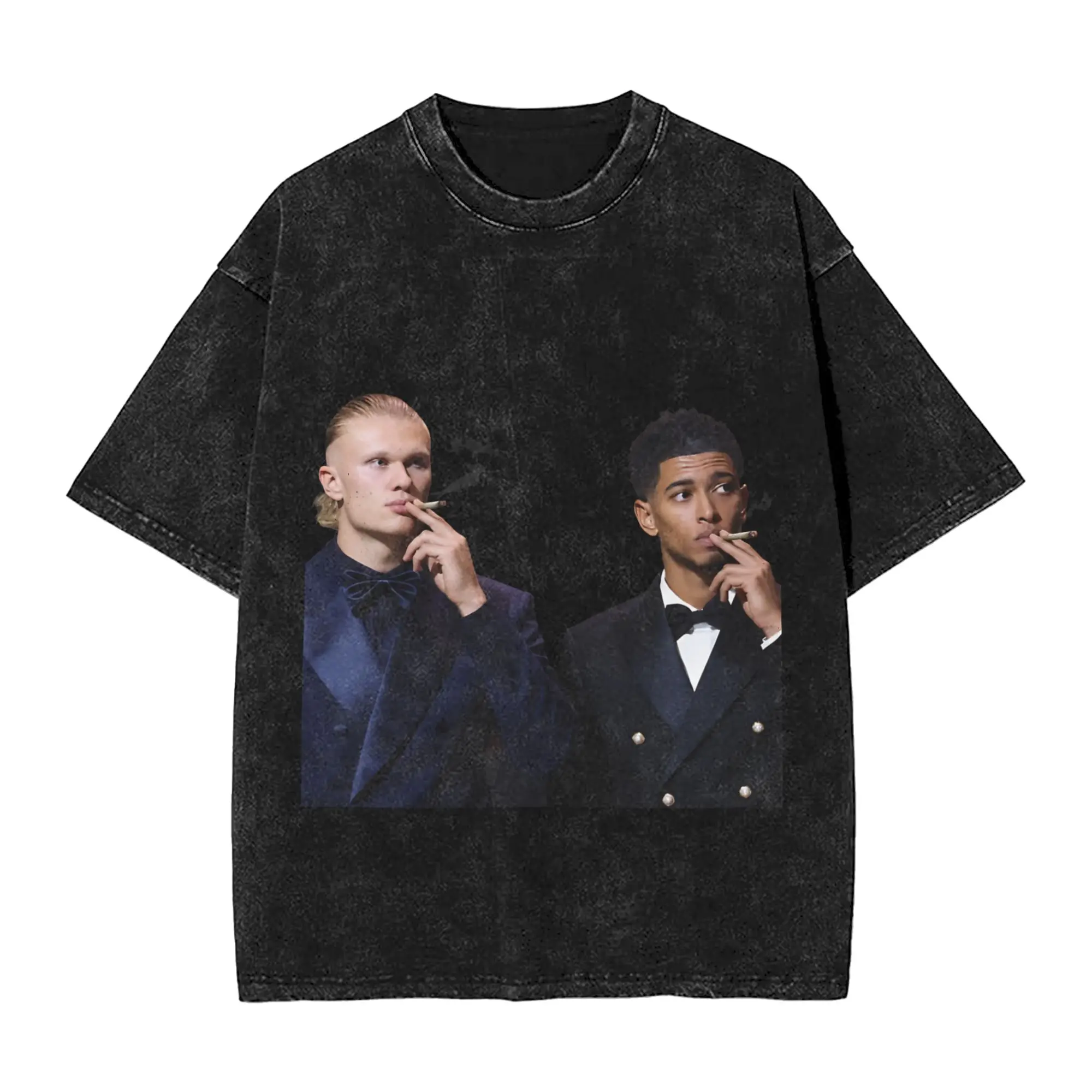 Mens T Shirt Judes Bellinghams  Washed T Shirts Hip Hop  Beach Tees Streetwear Simple Cotton Clothes Dropshipping