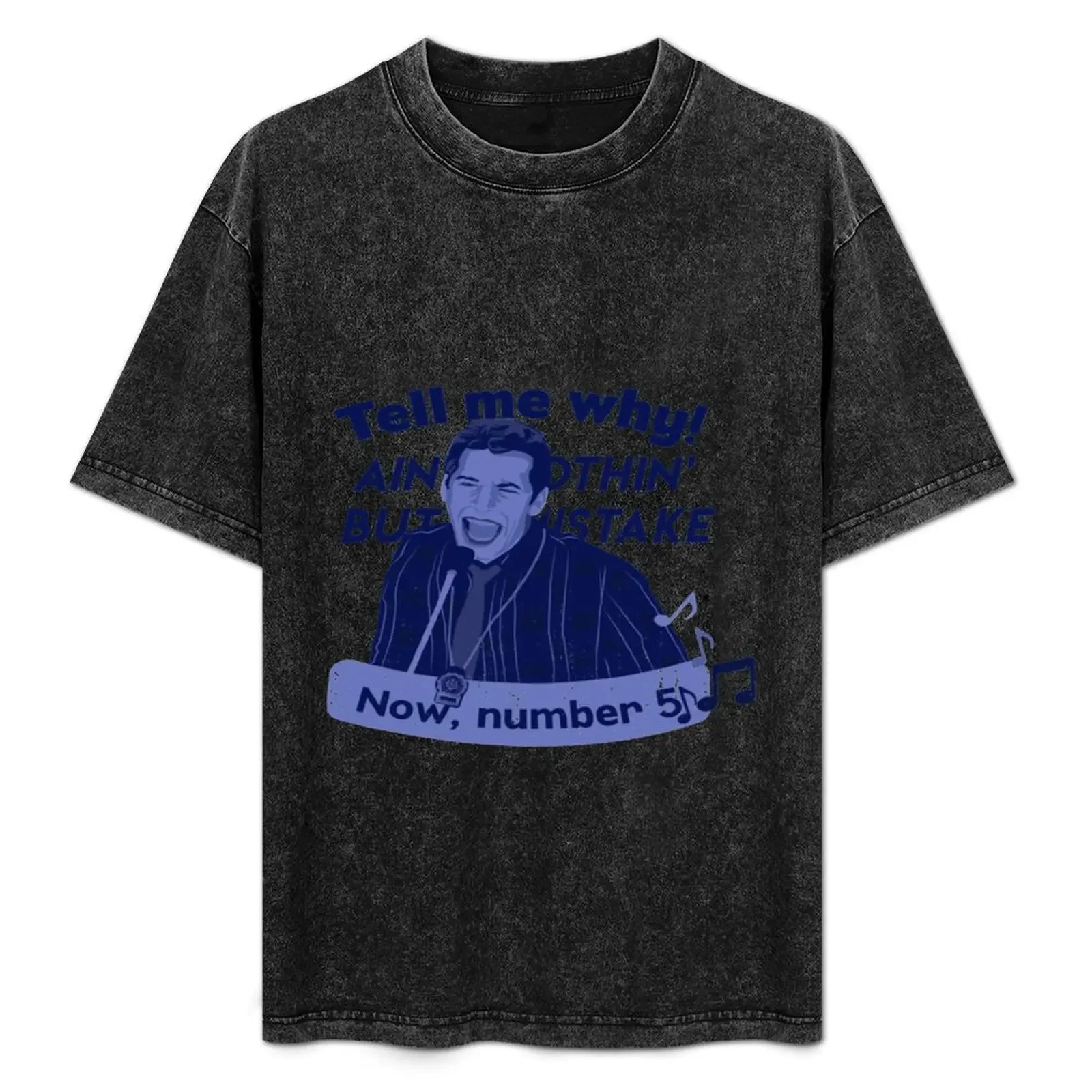 

Tell me why - Jake Peralta T-Shirt cotton graphic tees customs design your own blacks oversized funny t shirts for men