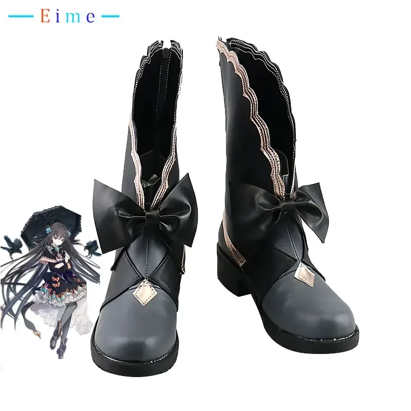 Grievous Lady Tairitsu Cosplay Shoes Arcaea Cosplay Prop PU Leather Shoes Halloween Carnival Boots Custom Made