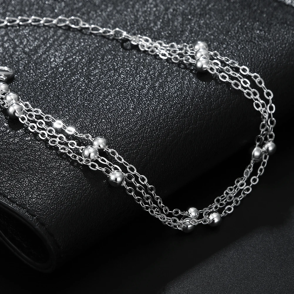 Bracelets et colliers en argent Sterling 925 pour femmes, perles à pampilles, accessoires de fête de mariage, ensembles de bijoux, cadeaux