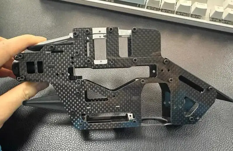 RC 450 part Flybar fiber Main Frame + baseboard floor For RC Align T-Rex tarot KDS ALZ 450 480 Pro V2 V3 SPORT Helicopter