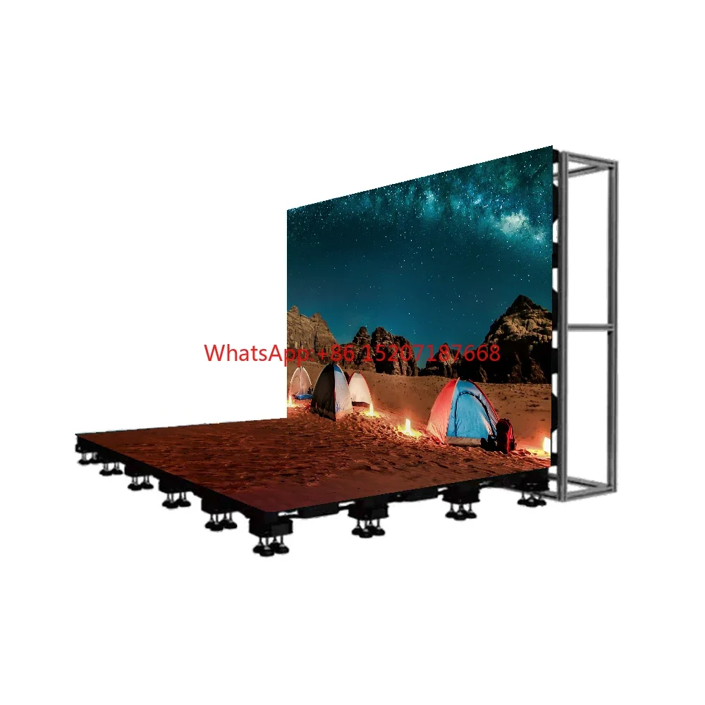 P3.91 P4.81 P6.25 Full Color Smart Touch Dance floor Led Screen Digital Interactive Floor Led Display