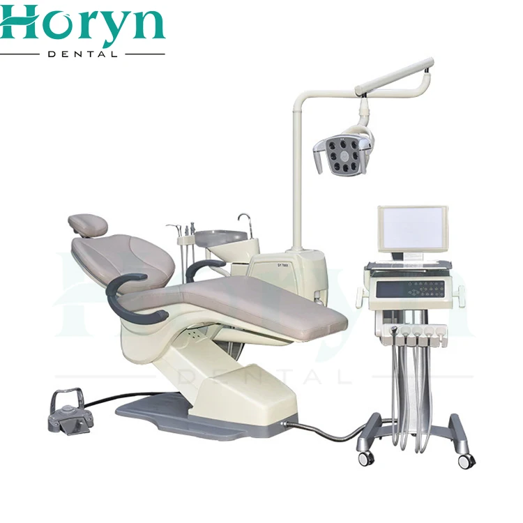 Adjustable Portable Integral Best Patient Electric den tal Chair with Handpiece