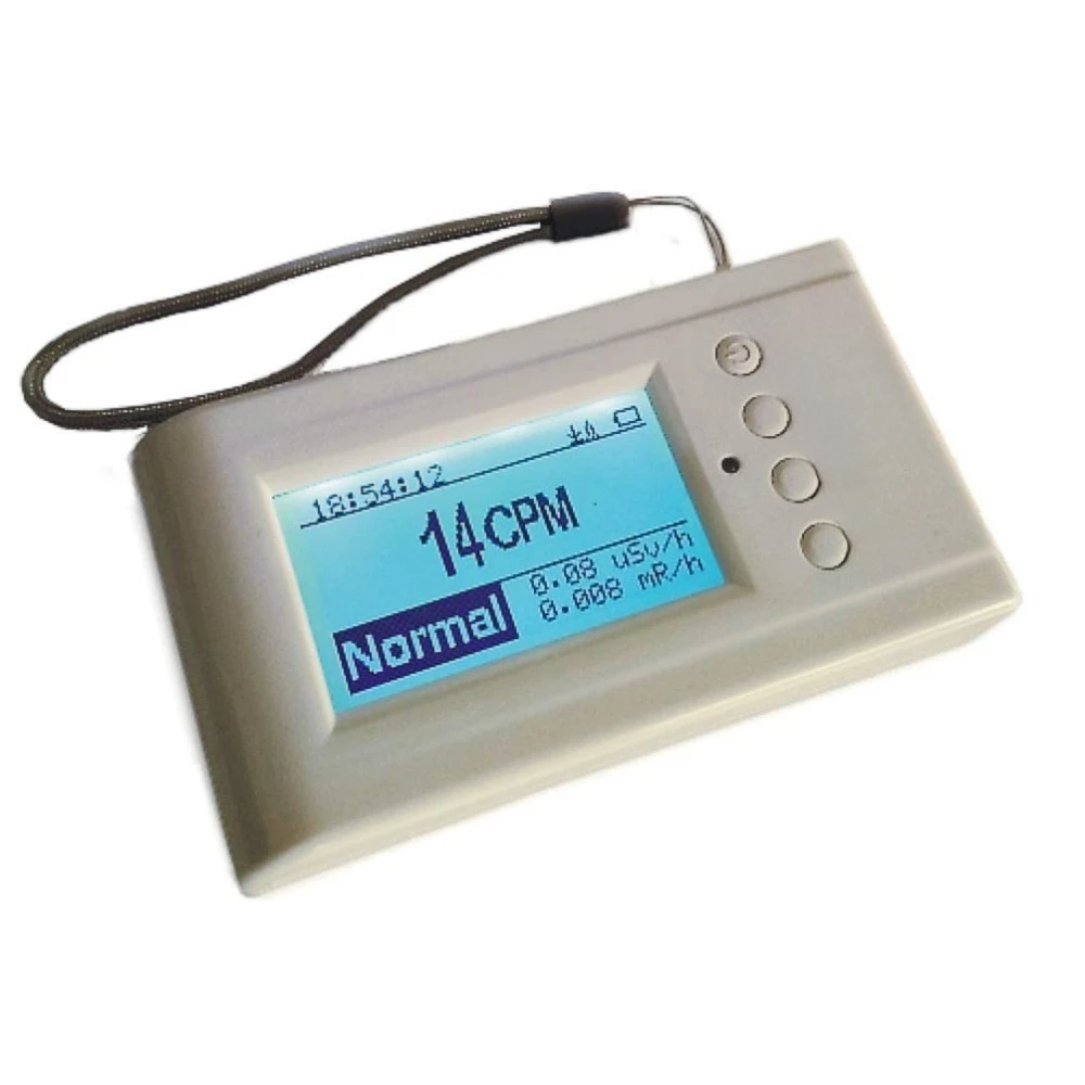 GMC-500Plus Geiger Counter Nuclear Radiation Detector  Dosimeter, White