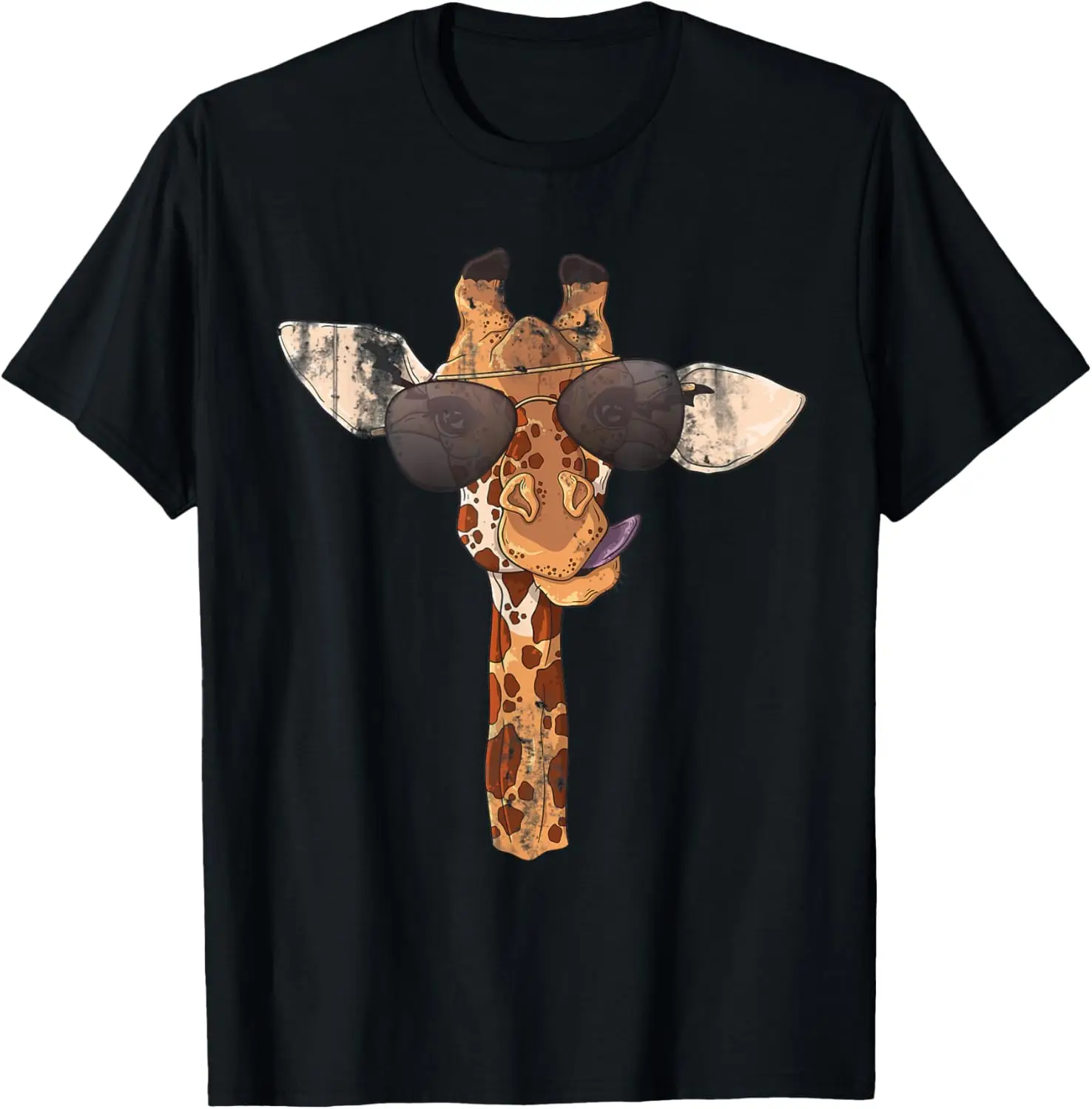 Sunglasses Giraffe T-Shirt