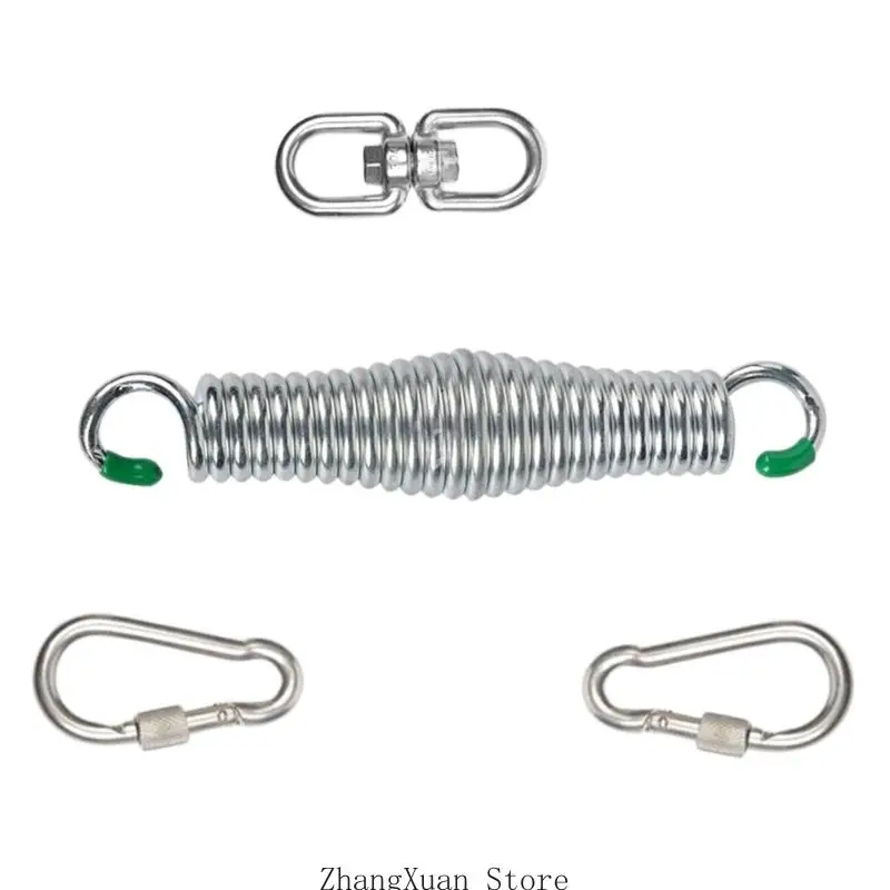 Hängesitz-Feder-Hardware-Kit mit Verriegelungsklammern und Drehgelenk für die Veranda-Aufhängung 3XUF – Detail 4