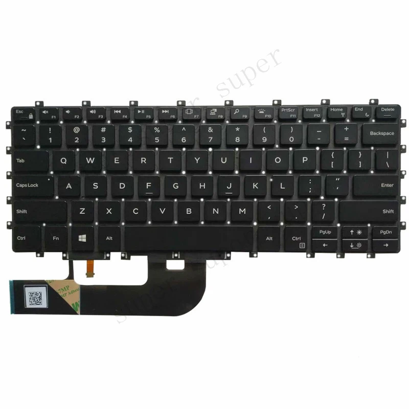 S+   NEW For Dell XPS 15 series 9575 7590 Keyboard With backlit