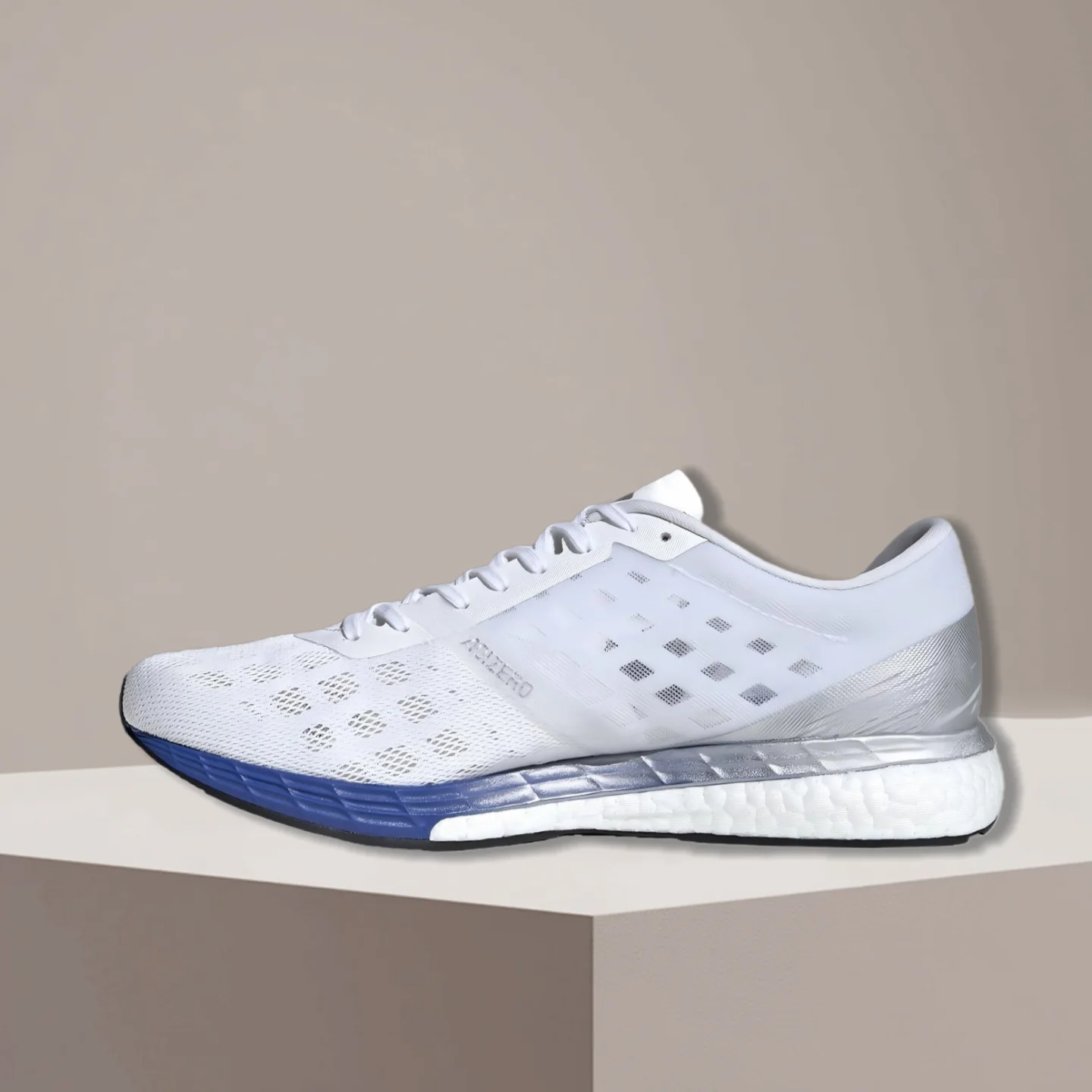 

Adidas ADIZERO BOSTON 9, мягкие, нескользящие, прочные кроссовки, повседневная обувь Boston, стиль унисекс EG4672