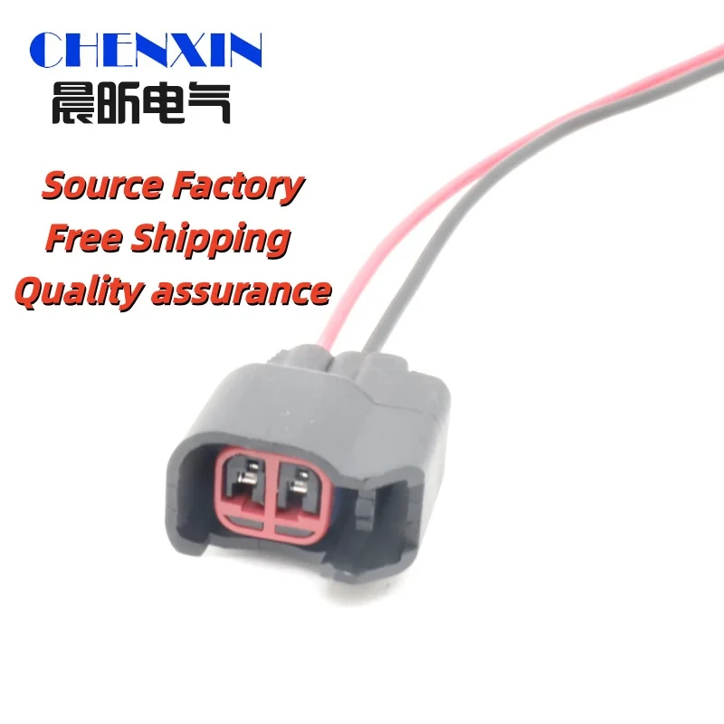 

car accessory 8 Set 2 Hole Automobile Wire Cable Female Sockets 7283-5967-30 Car Nozzle Waterproof Socket For Chevrolet