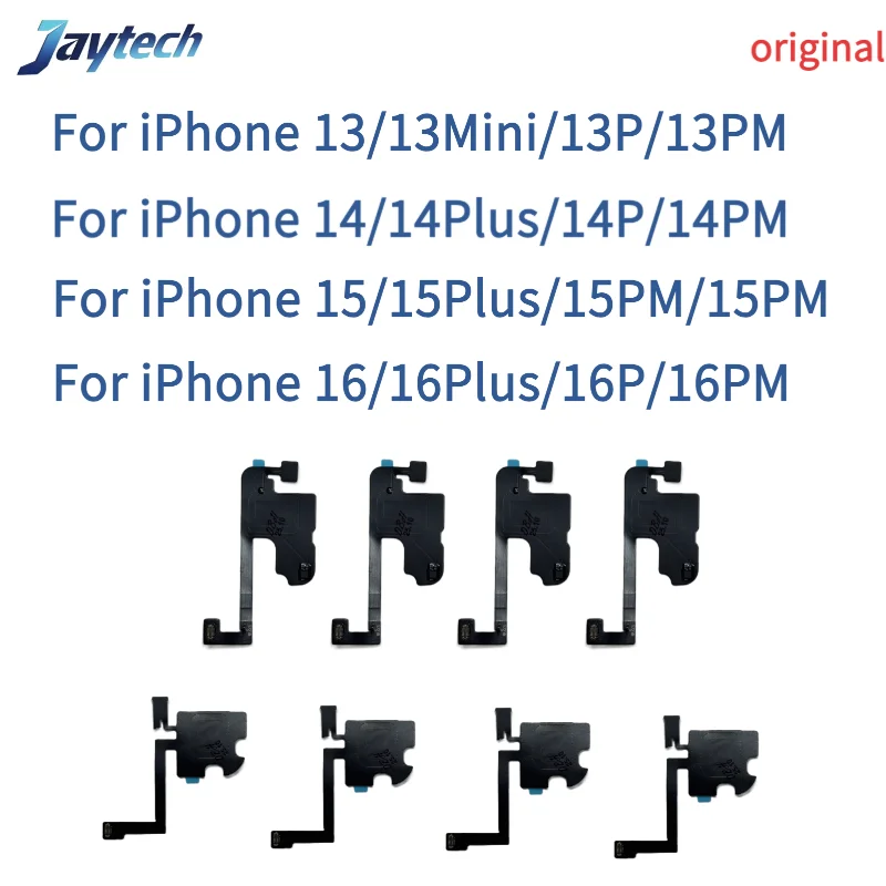 

3 шт., гибкий кабель с датчиком прочности, оригинальный для iPhone 13 14 15 16 Pro Max Plus, мини-микрофон, динамик, микрофон, ремонт