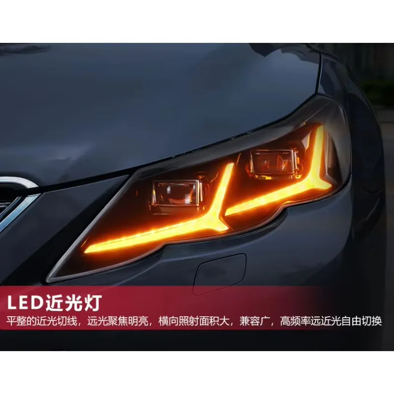 X Wholesales Manufacture LED Car Lamp New Design For 2011 2012 2013 Toyota Reiz Headlight Assembly Car Accessories