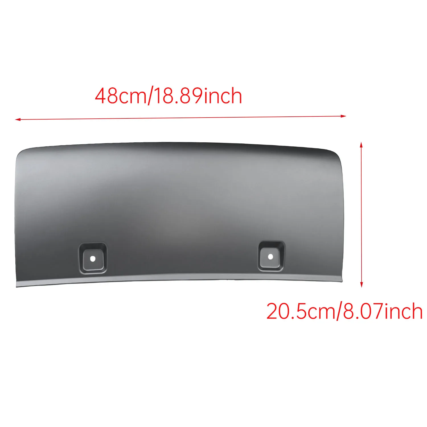 For Audi Q7 4L S LINE Sport 2010-2015 Rear Bumper Towbar Cover Trailer Hitch Cover Rear Trailer Middle Cover Parts 4L0807819M