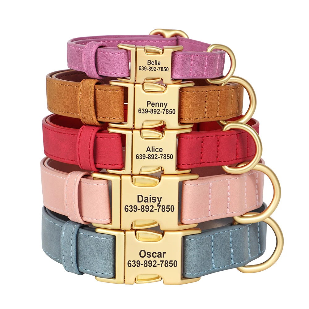 Collar de Perro Personalizado - Reflective Dog Collar Personalized Engraved reseña y precio