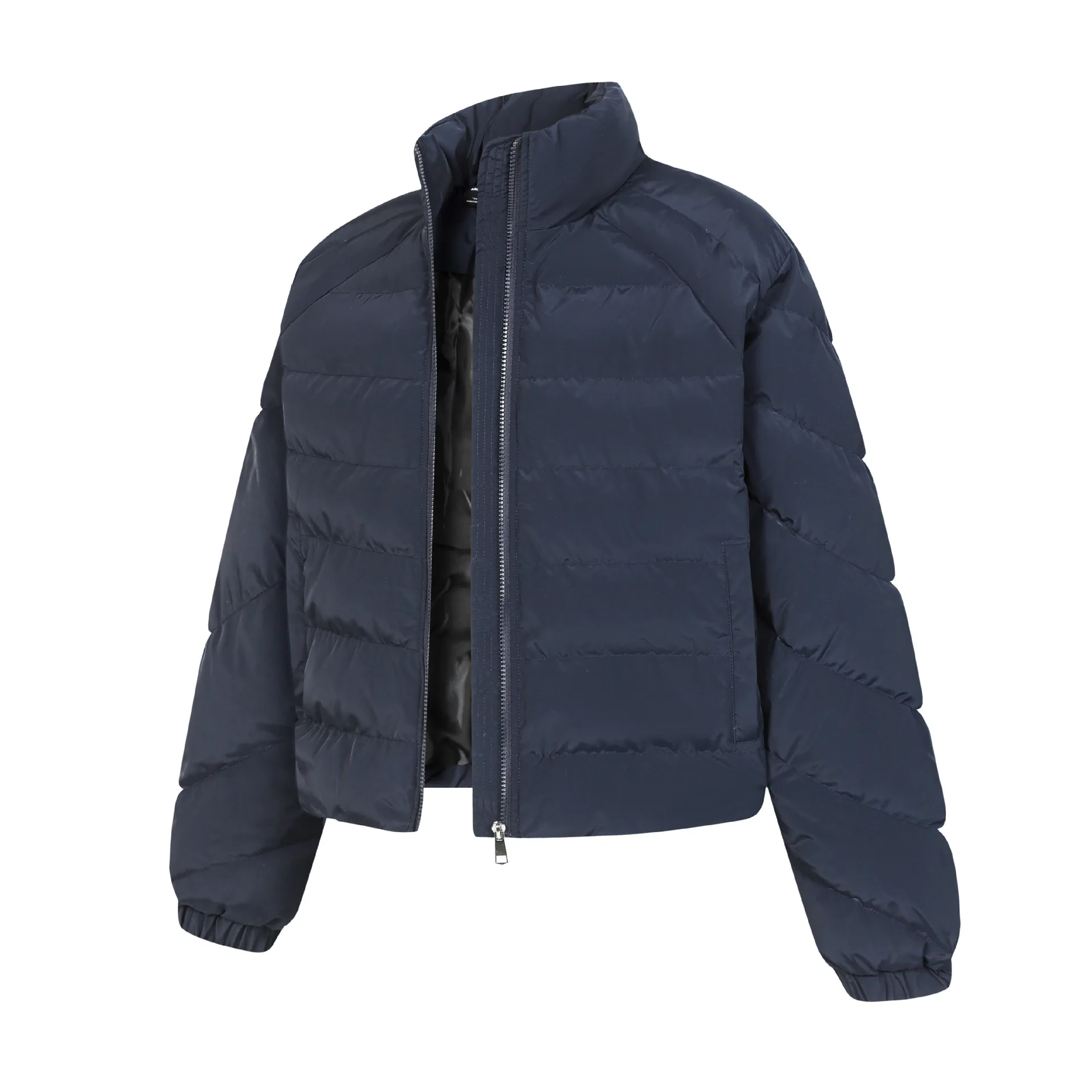 Men Down Jacket New Fashion Stand Collar Long Sleeve Male Coat Simple Solid Color Warm Comfortable Versatile Man Outerwear
