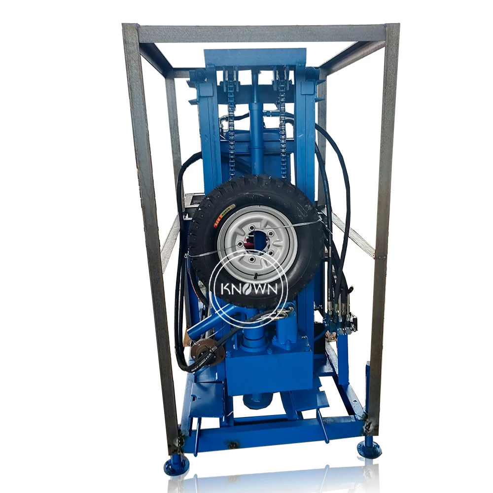 Mini Mining Pneumatic Rock Drill Machine Water Rig Drilling Machine Small Borewell Drilling With Electric Motor Diesel Engine