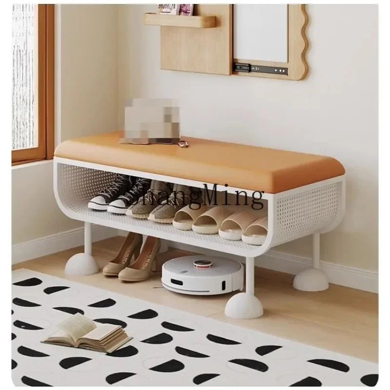 

CLL can sit entry shoe change stool living room entrance cream wind shoe stool