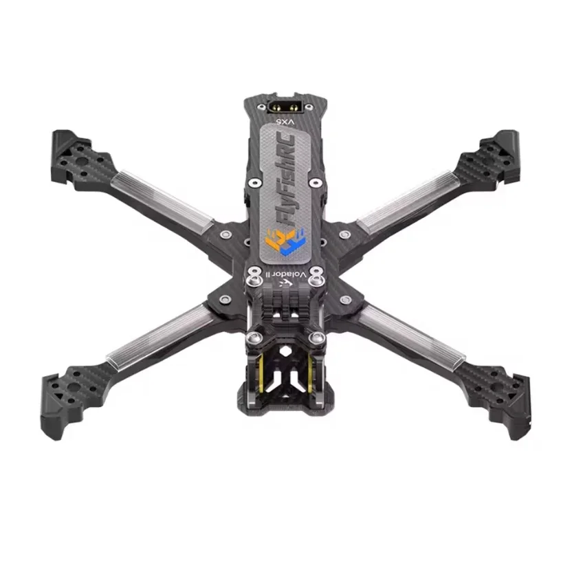 FlyFishRC Volador II VX5 O4 5" T700 carbon framekit - compatibel met DJI O4 Air Unit Pro voor RC Racing Drone
