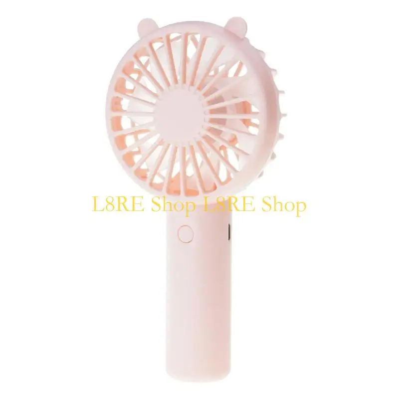 L8RE مكيفات الهواء المحمولة المحمولة القابلة لإعادة الشحن ومروحة الجيب الصغيرة المحمولة 3 سرعات للتخييم المكتبي في الهواء الطلق