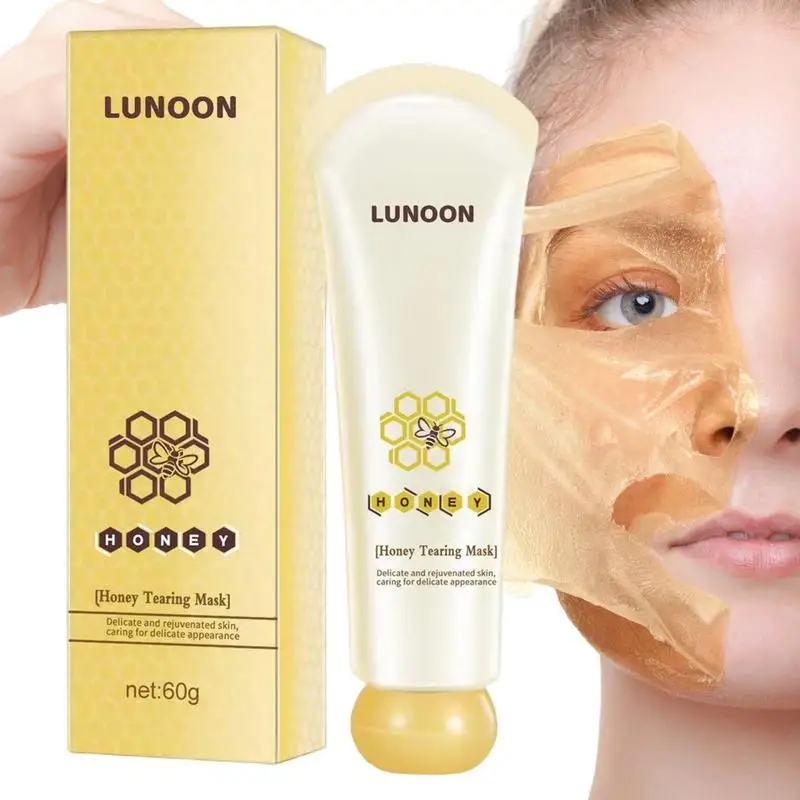 

Peel Off Masque Honey Blackhead Remover Masque Peel Off Face Covers Skincare For Women Girls Men Oil Control Blackhead Remover