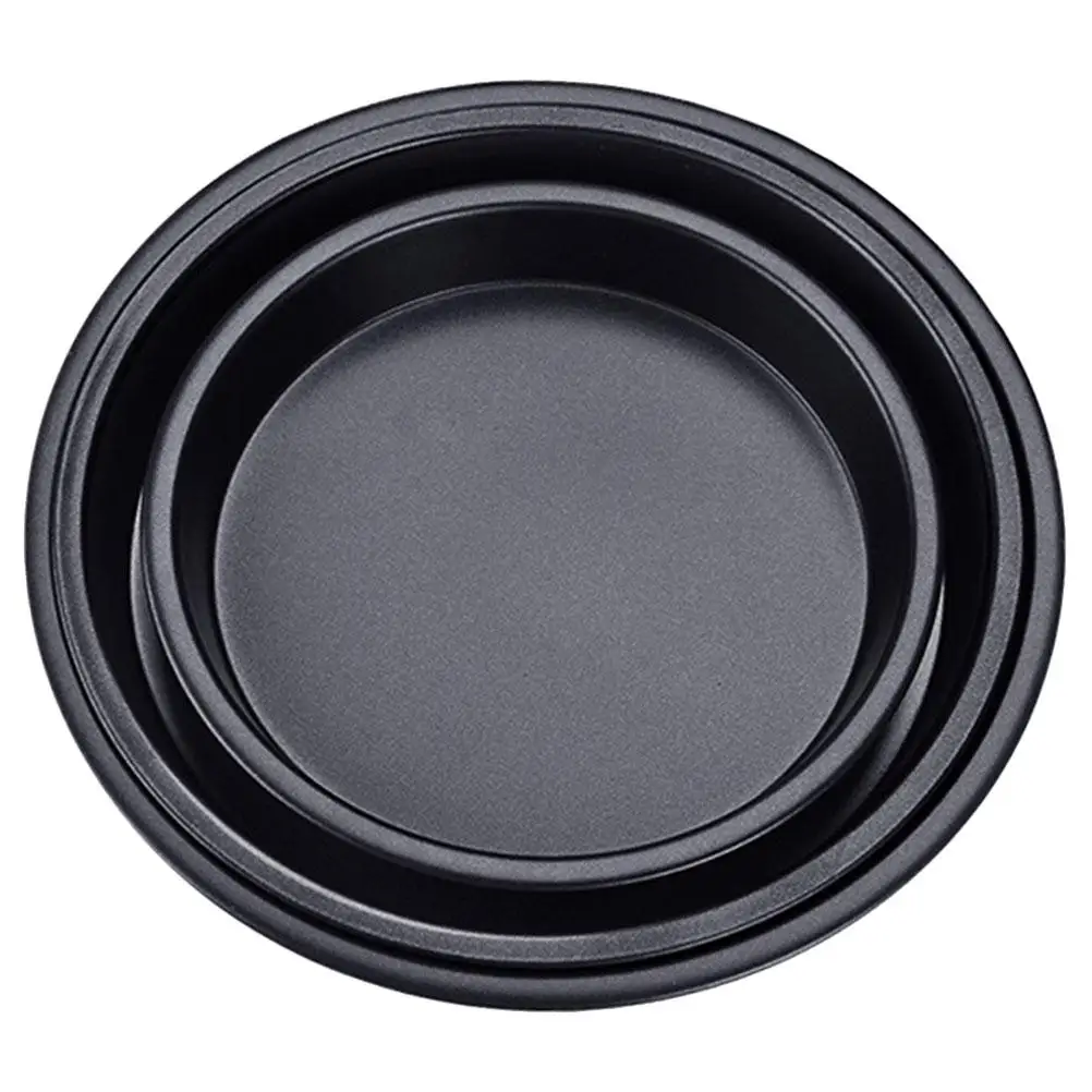 

3 шт. Набор противней для выпечки 6 противень 8 10 дюймов антипригарный противень из углеродистой стали для кухни термостойкая металлическая сковорода