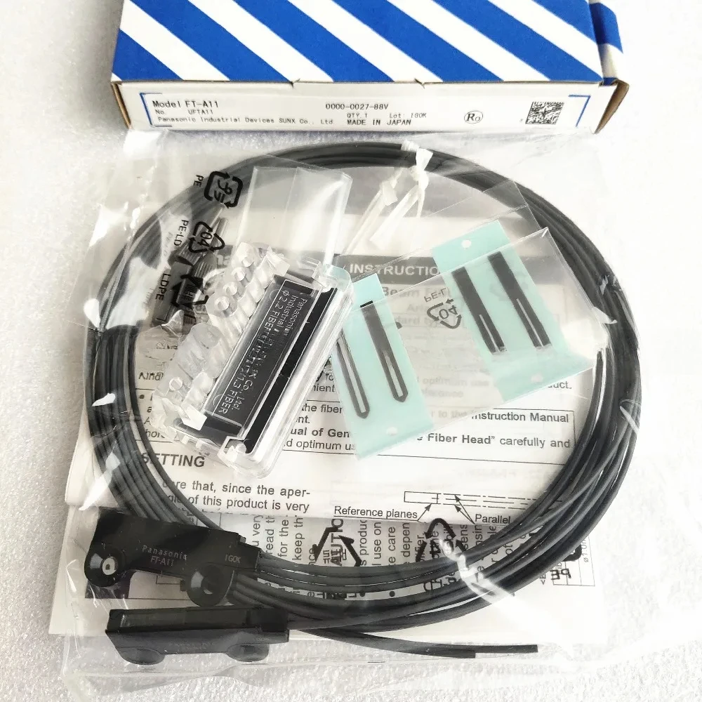 FT-A11 Original Neue Authentische Photoelektrische Sensor Optische Faser Sensor Ersetzen FT-A8