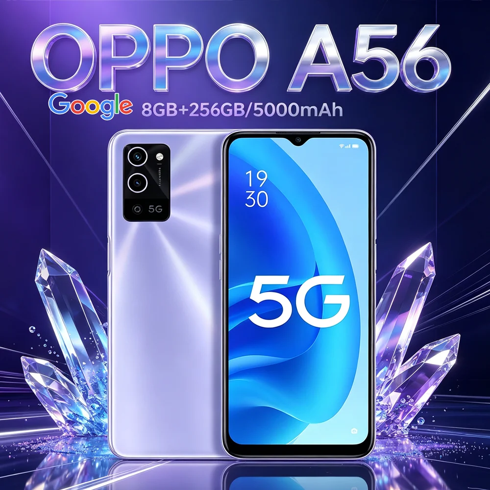 OPPO A56 full Netcom 5G dual-sim dual-standby smart phone 8GB+256G/5000mAh long battery life 13MP8MP camera phone -GH2