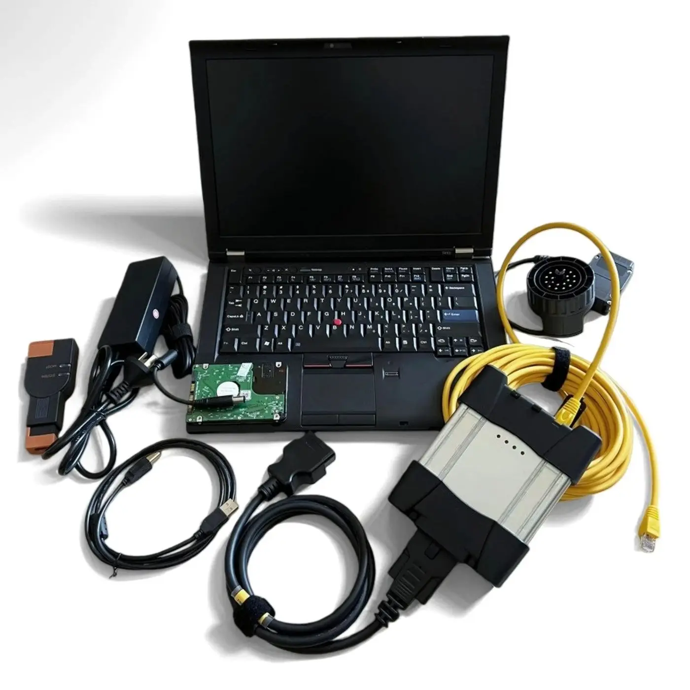 

Диагностический инструмент Wifi Icom Next для BMW V03.2026 D 4.58 P 3.72 с программным обеспечением Expert, ноутбук T410, процессор I5, 8 ГБ ОЗУ, 1 ТБ HDD, готов к работе