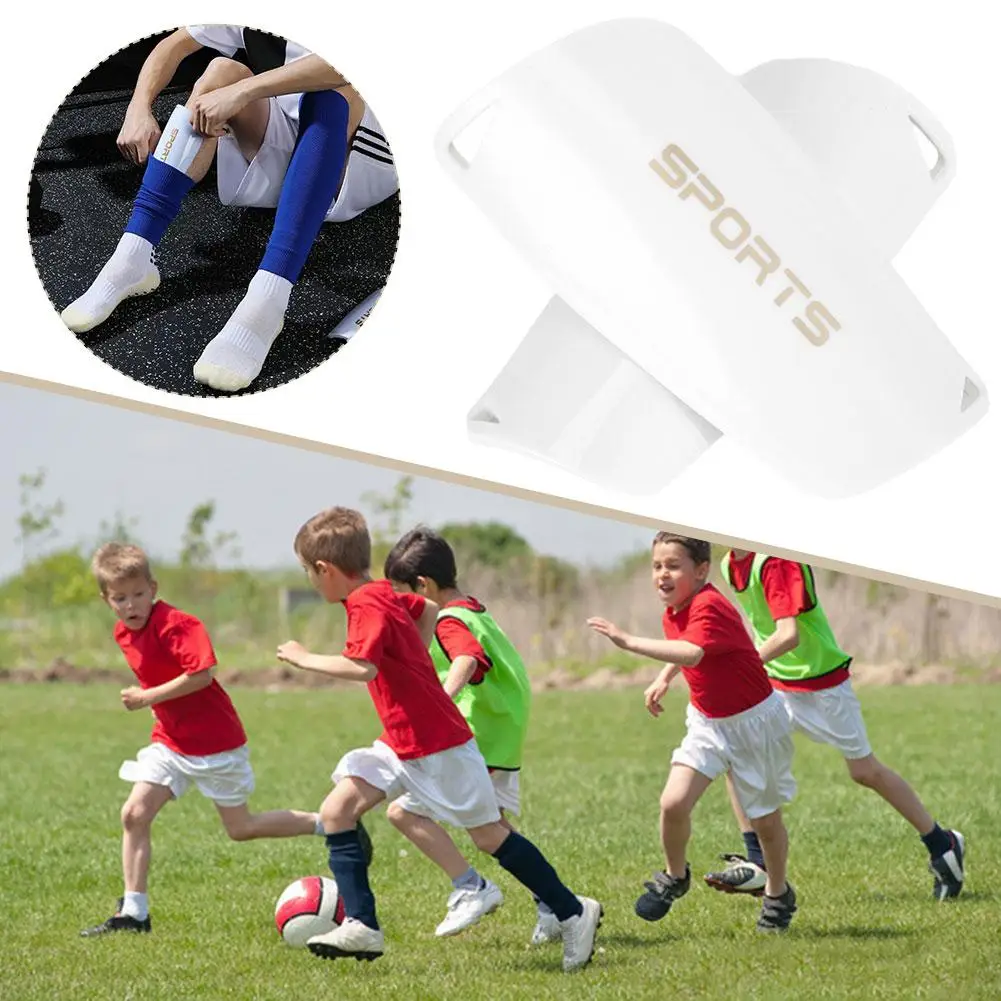 

1 Pair Soccer Leg Protector Adult Football Hard Pads Protective Training Sock Board Shin Kicking Guards Insert Gear Legging H9A3