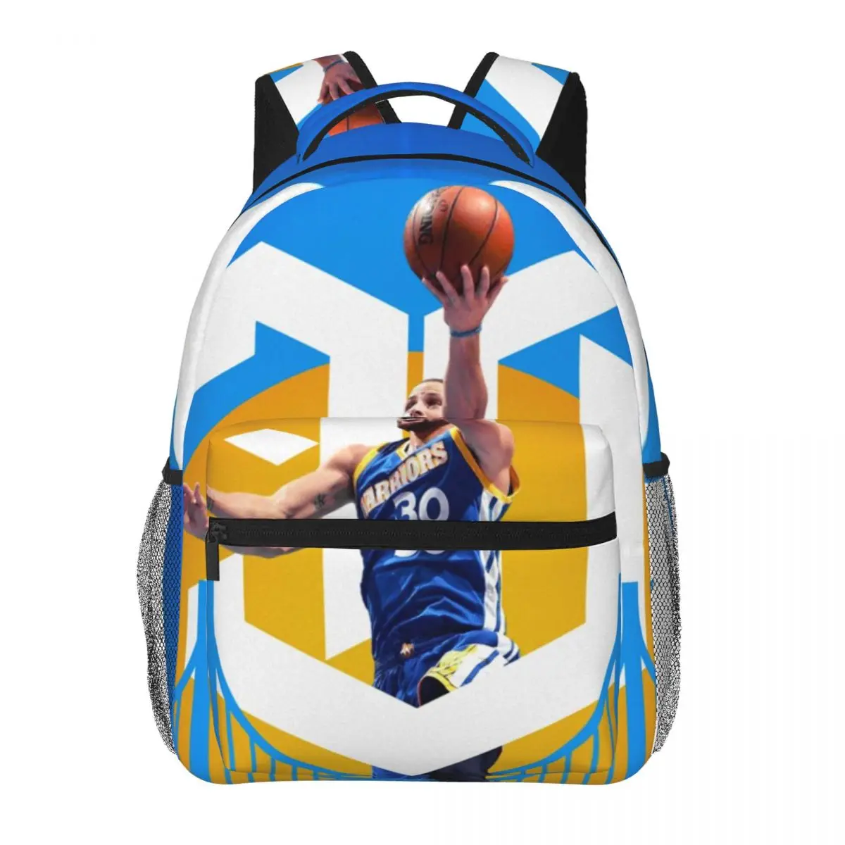 Bolsa Escolar informal ligera con estampado de Stephen Curry para la escuela, compras al aire libre, oficina, 17 pulgadas