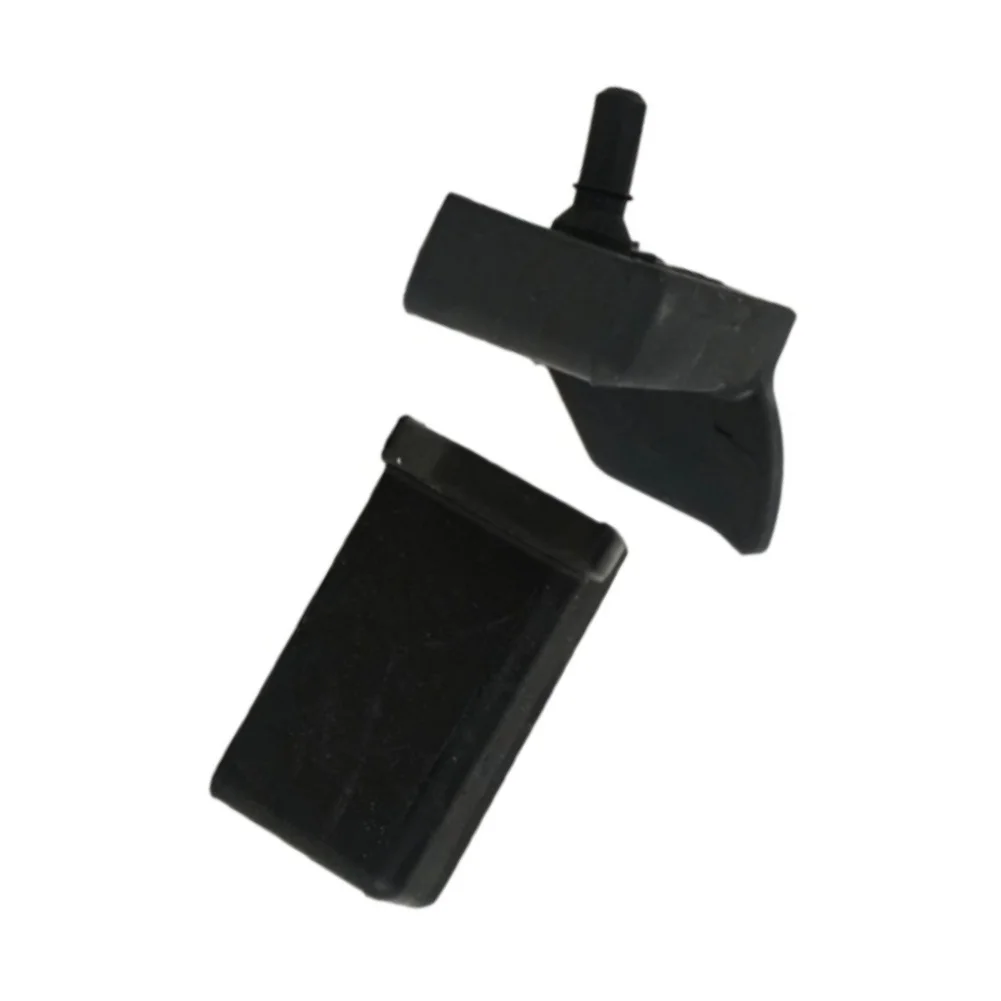 Pair Door Stopper For For Toyota For Hilux For SR5 Cab 2015-2023 Rubber Black Replacement Part 85643-0K010 85643-0K020