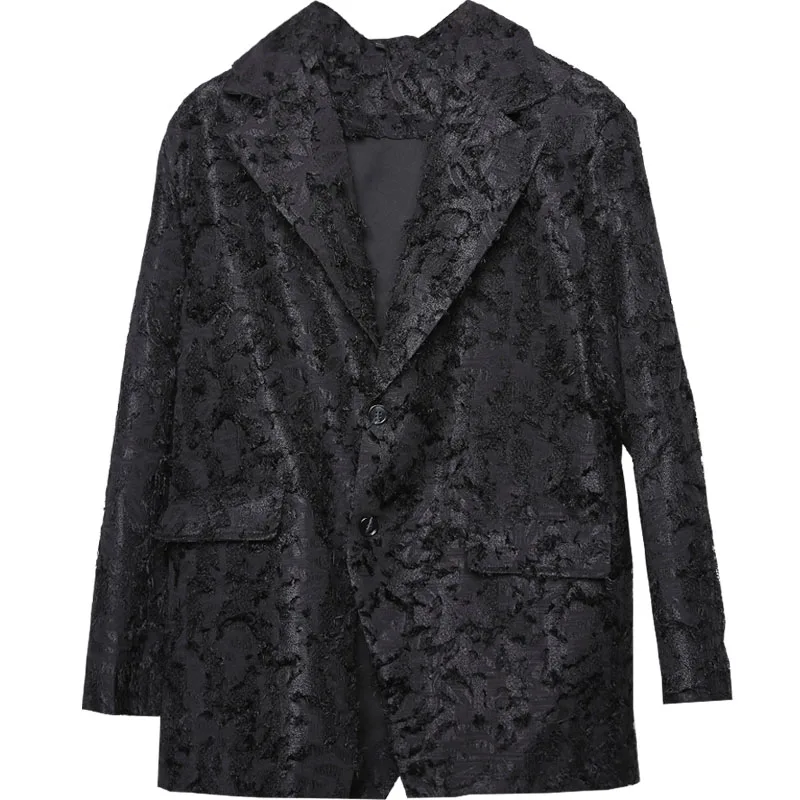Abstinence Series men's spring/autumn Suit jacket  Light luxury, Dark style, Trendy brand, Handsome And edgy, stylist's suit.