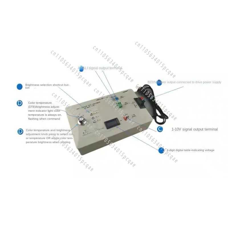 DALI Tester Knob Signal 1-10V dimming knob with DALI bus power supply LED Dimmer Mutiple-Signal Generator