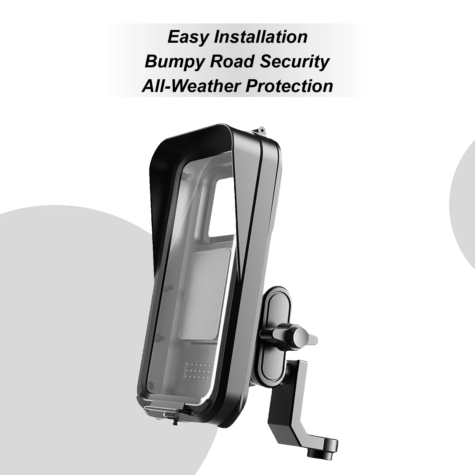 

Крепление для телефона на мотоцикле, водонепроницаемый велосипедный держатель для мобильного телефона с дождевиком, принадлежности для велоспорта для вождения, дорожная навигация, GPS