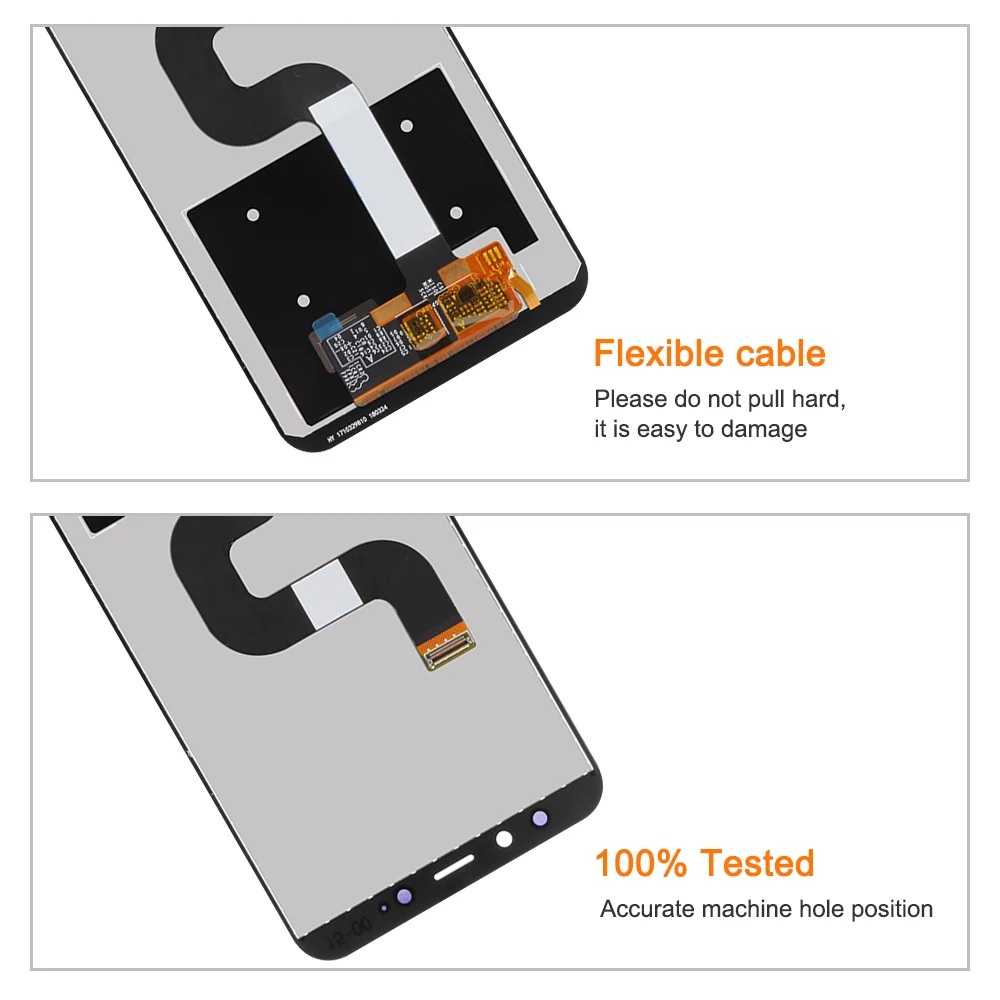 5.99 "Ban Đầu Cho Xiaomi Mi A2 Màn Hình LCD Hiển Thị Màn Hình Cảm Ứng Với Khung Bộ Số Hóa Cho Xiaomi Mi 6X Mi6x M1804D2SG màn Hình Hiển Thị LCD Thay Thế