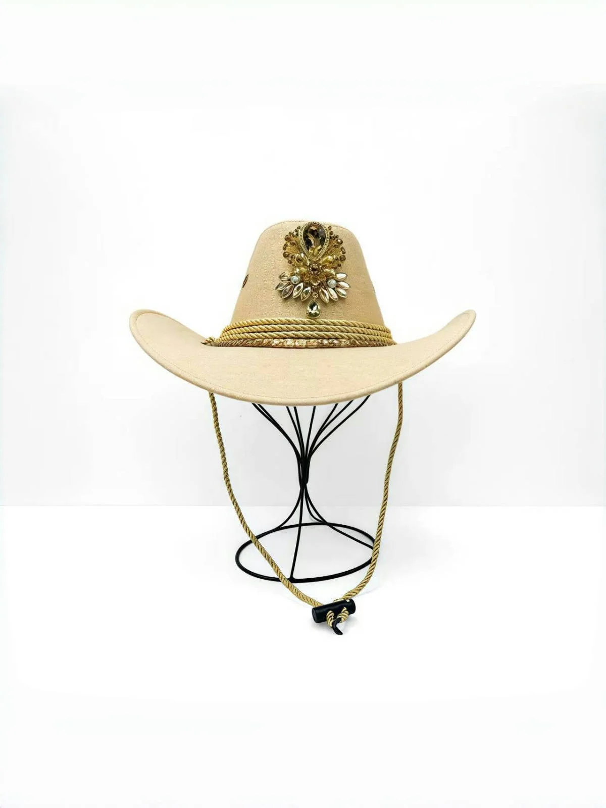 HongLuan Glitterkostuumhoed Volwassene & Cowboyhoeden Strass voor dames, Cowboy Cosplay Vrouwelijke accessoires & Cowgirl Cap