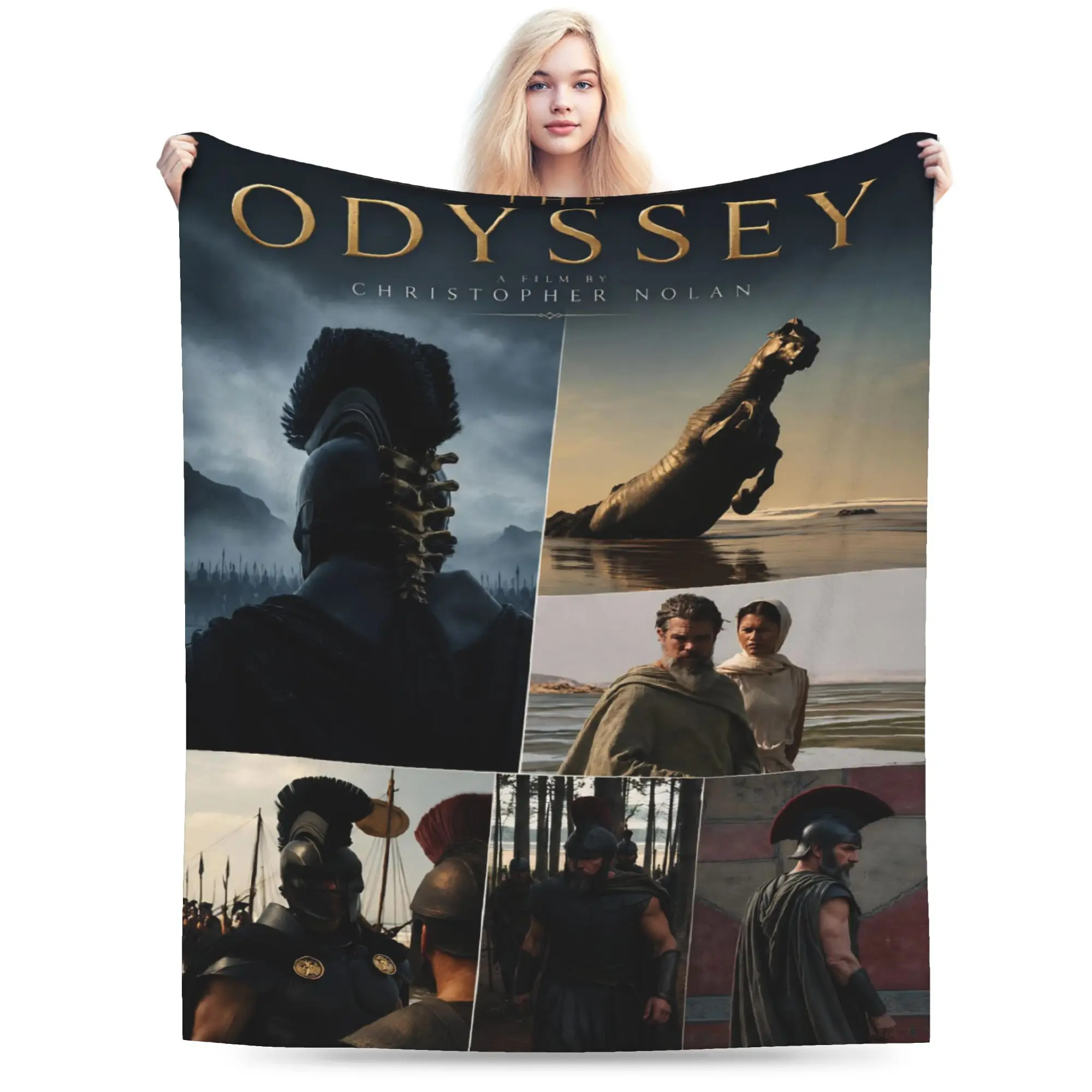The Odyssey Movie Blanket Multiple Sizes Super Soft and Warm  Throw Blankets for Couch Sofa and Bed