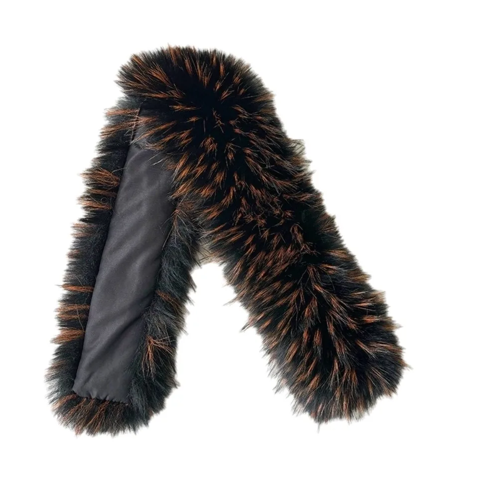 Fashion Imitation Fur Faux Fur False Collar Detachable Collar Faux Fur Collar Shawl Versatile Trim Artificial Fur Collar Hood