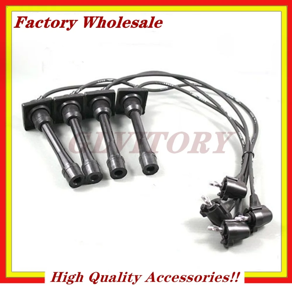 Nuevo Juego de Cables de Bujías 90919-22369 90919-22370 Compatible con Toyota MR2 Celica Corona Camry Carina E RAV4 3SFE 5SFE Número de Pieza #