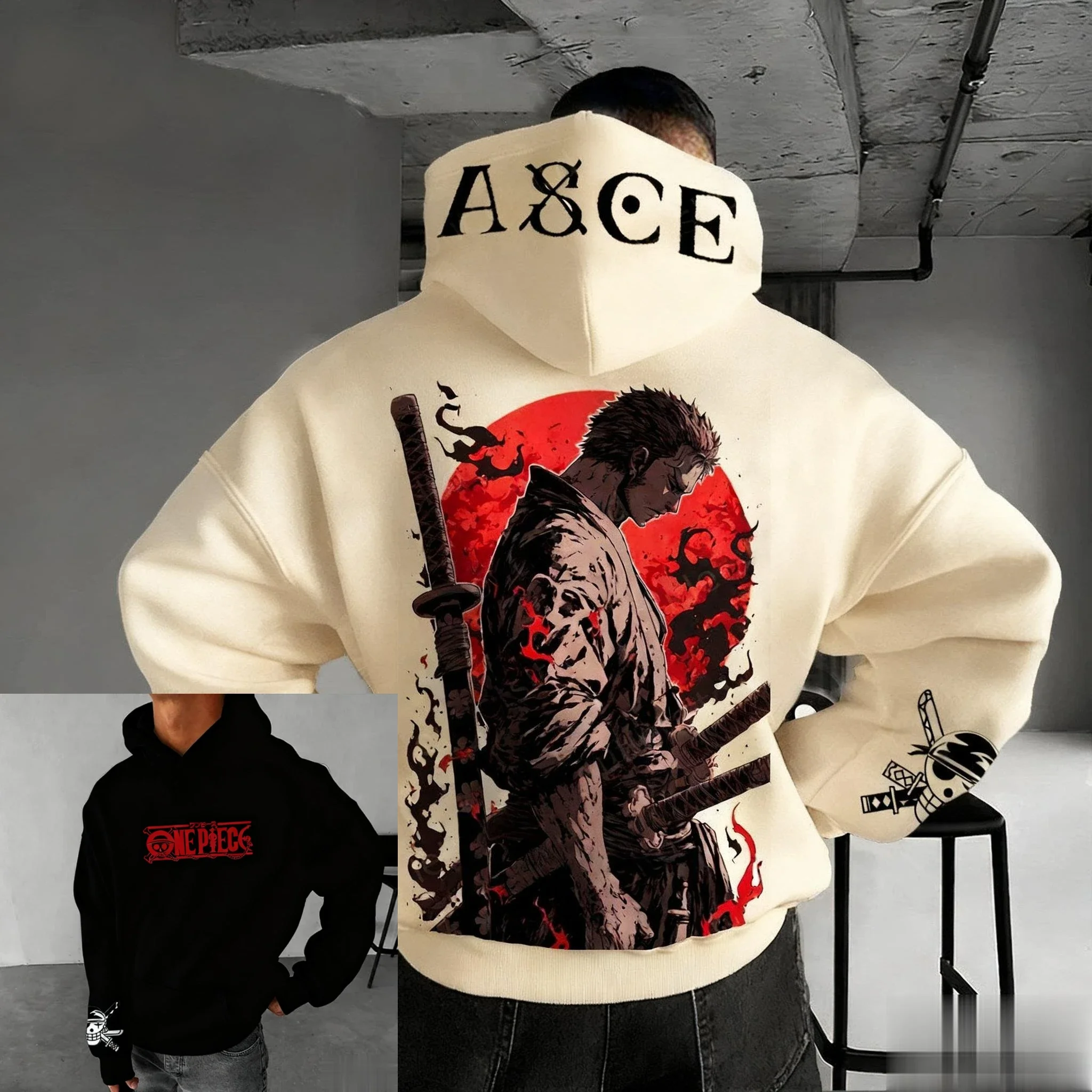 قطعة واحدة زورو 2026 جديد حار أنيمي طباعة هوديي المرأة الجديدة ربيع الخريف عادية تأثيري سترة البلوز البلوز بلوزات على الموضة #1